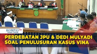 Full JPU Cecar Saksi Dedi Mulyadi di Sidang PK 6 Terpidana Kasus Vina Debat Soal Penelusuran [upl. by Morril]