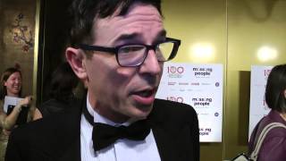 Charlie CreedMiles Interview  Critics Circle Awards 2013 [upl. by Neelra]