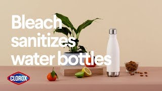 Bleach Sanitizes Water Bottles [upl. by Wane]