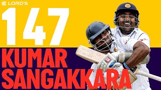 Man On A Mission 🚀  Sensational Sangakkara Hits 147 In Final Test At Lords  England v Sri Lanka [upl. by Seidler240]