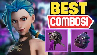 NEW BEST ARCANE JINX SKIN COMBOS  Fortnite Battle Royale [upl. by Carhart]