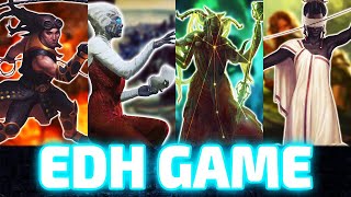 Chainer vs Varina vs Klothys vs TymnaTana EDHCommander Magic The Gathering Gameplay 2021 [upl. by Silloh]