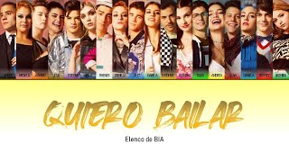 Quiero bailar  Elenco de BIA From quotUn mundo al revésquot  Music Lyrics  Letra [upl. by Nahtanohj]