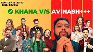 BiggBoss 18 Review Hindi EP 13  quotKhana vs Avinash   Who is right or wrong [upl. by Alfeus323]