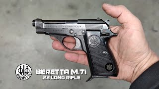 Beretta 71 22 LongRifle pistol  Beautiful Jaguar [upl. by Jemima]