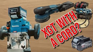 Makita 40v 12quot Router is FINALLY a Thing And a Bunch of XGT Sanders are About to Drop Too [upl. by Ahsiener]