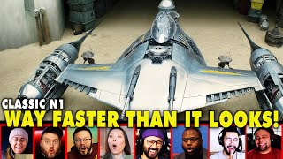 Reactors Reaction To Seeing Mando Brand New Starfighter On Boba Fett Episode 5  Mixed Reactions [upl. by Rehpotsrik]