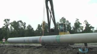 Volvo PL4608 PL4611 Pipelayers in Action [upl. by Rdnaskela]