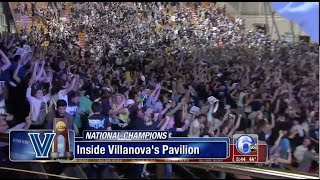 Villanova Homecoming after Winning the Championship  WPVI 6ABC Philadelphia Coverage [upl. by Anniram]