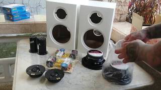 DIY Routed MDF 2 Way Bookshelf Speakers [upl. by Acinna]