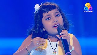 Flowers Top Singer 2  Devanasriya  Sravana Chandrika poo choodichu [upl. by Erialb]