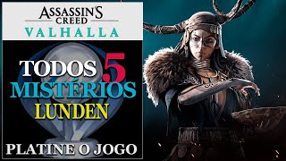 Todos Mistérios de Lunden All Lunden Mysteries – ASSASSINS CREED VALHALLA [upl. by Ysirhc]