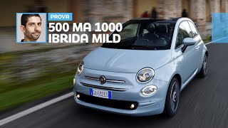 Fiat 500 Mild Hybrid comè da guidare il MILLE con lELETTRICO [upl. by Arahk]