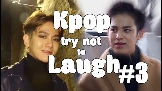 KPOP TRY NOT TO LAUGH FUNNY MOMENTS 3 [upl. by Enylcaj]