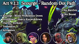 MCOC Act 911 Scourge  Random Dot Path  Hulk Ragnarok Boss [upl. by Samantha]