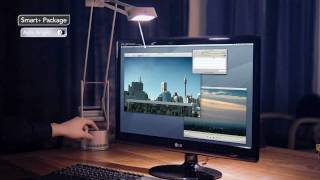 LG E2250V Premium LED LCD Monitor met LED backlight display [upl. by Llenaej214]