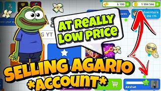 Selling agario account  Agario account sell  sellingagarioaccount cbgyt agariomobile cbg [upl. by Dorree]