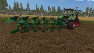 FS 17 GR KRUKS 45 Powiększanie pól i zbiór kukurydzy [upl. by Trimble548]