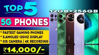 12GB256GB  Top 5 Best 5G Smartphone Under 14000 in 2024 4K Recording Best 5G Phone Under 15000 [upl. by Aivila284]