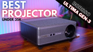 Best Projector For Home Theater 2024  Borsso Ultima Gen 3 Review [upl. by Gibbie]