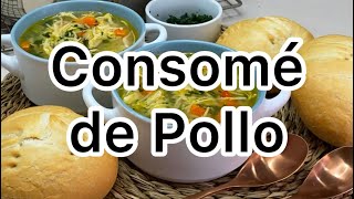 CONSOMÉ DE POLLO [upl. by Thgiwed506]