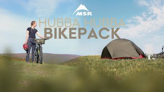 A look at the New MSR Hubba Hubba Bike Packing tent [upl. by Ahsilat571]