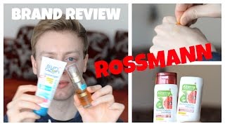 Brand Review ROSSMANN  Drugstore Skincare and Haircare [upl. by Nibbs431]