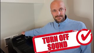 How to TURN OFF SOUND on Samsung Washer and Dryer [upl. by Harv656]