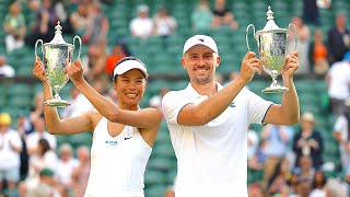 Taiwan’s Hsieh Wins Her First Wimbledon Mixed Doubles Title  TaiwanPlus News [upl. by Genevra]