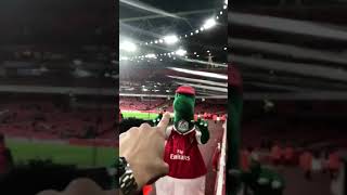 Fans abusing Arsenals Gunnersaurus😂😂😂 [upl. by Dud55]