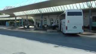 Pula Bus Station Croatia [upl. by Eide]