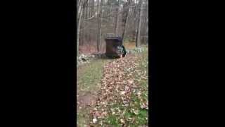 LeafCat  Turn your lawn tractor into a leaf eating machine [upl. by Nrehtac213]