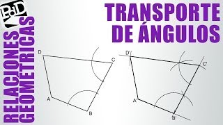 Transportar un polígono mediante transporte de ángulos Igualdad [upl. by Enilav]