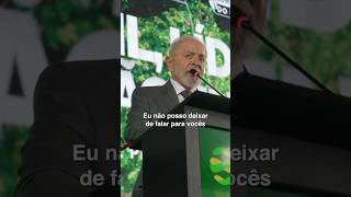 Brasil lider na transição energética Lula Shorts [upl. by Gnot]