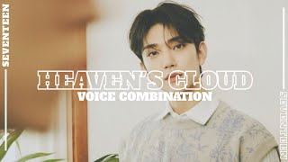 SEVENTEEN  Heavens Cloud Voice combination Use Headphone 🎧 [upl. by Skcirdnek]