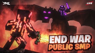 MINECRAFT END WAR  247 JAVA  PE EDITION PUBLIC SMP  MINECRAFT LIVE shorts short shortsfeed [upl. by Naesed]