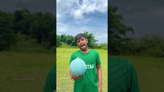 टूटा Bat 🏏 VS Football ⚽️ cricket trending viral reels shorts foryou ytshorts sports top [upl. by Mills]