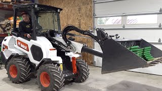 Compact Tractor Replacement Bobcat L28 Final Review amp Tour Lift Capacity Turning Radius Etc [upl. by Alleunam]