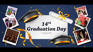 14th Graduation Day to be held on Wednesday the 1st of March 2023 at 330 pm [upl. by Ennire]