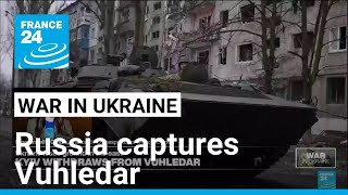 Russia captures Vuhledar after two years of Ukrainian resistance • FRANCE 24 English [upl. by Dixil]