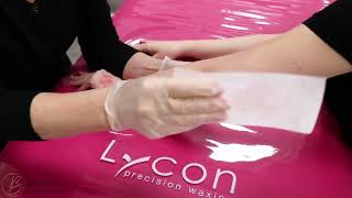 Lycon Soberry Delicious Strip Wax Cartridge  Arm Waxing [upl. by Close]