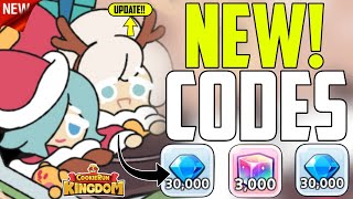 ⚠️December CODES⚠️ COOKIE RUN KINGDOM COUPON CODES 2023  COOKIE RUN KINGDOM CODES [upl. by Aeresed]