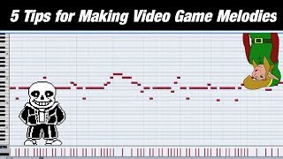 5 Tips for Making Video Game Melodies  Shady Cicada [upl. by Kermie]