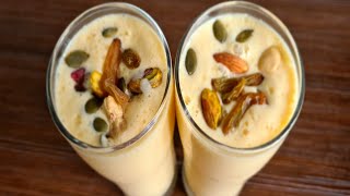 Mango Lassi Recipe  How to make mango lassi at home  Quick amp Easy Recipe  Cheffy Pujan [upl. by Jedlicka474]