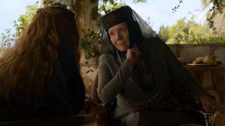 CONTAINS SPOILERS Game of Thrones Season 4 Episode 4 Clip  Olenna on the Purple Wedding HBO [upl. by Cliffes]