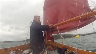 How not to reef a yawl dinghy [upl. by Reklaw]