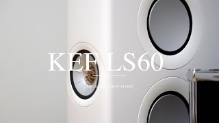 KEF LS60 Vs LS50  LS60 Wireless HiFi Speakers Review  Impressions amp Aesthetic Unboxing [upl. by Lenra340]