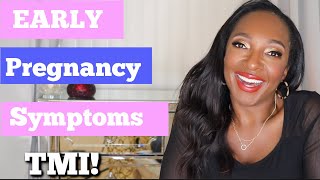 My Earliest Pregnancy Symptoms  Week 14  Cramps Spotting Bloating Rapid Weight Gain [upl. by Justus702]