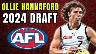 2024 AFL Draft  Ollie Hannaford Focus [upl. by Pomfrey821]