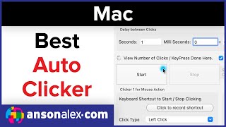 Best Free Auto Mouse Clicker for Mac [upl. by Concettina]